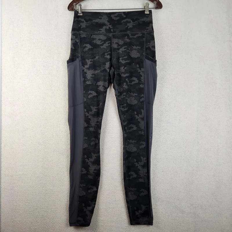 fabletics on the go powerhold high waisted camo print leggings