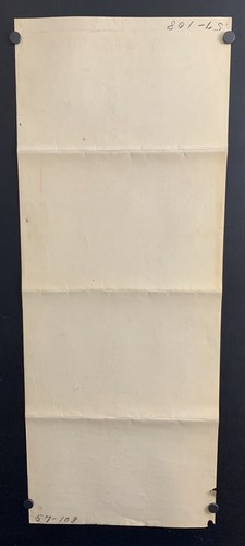 original 1957 Last of the Bad Men Folded Movie Poster 14 x 36 ~ WESTERN Classic - Picture 5 of 5
