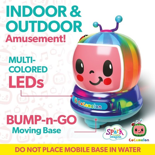 Spark Cocomelon 2-in-1 Spraying Bath Toy With LED Lights Music 3+ SHIPS FREE - Picture 3 of 5