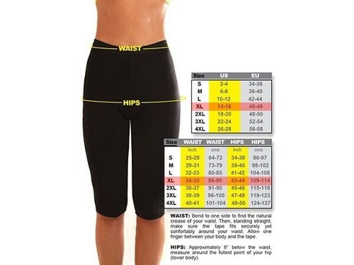 PANTALONE SNELLENTE DA DONNA DIMAGRANTE SPORT PALESTRA FITNESS LEGGINS XL - Foto 10 di 10