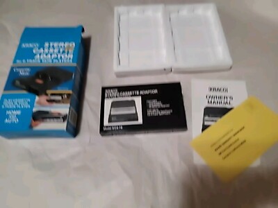 Kraco Stereo Cassette Adaptor 8 Track Tape Players Model KCA-9 - New