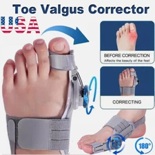 ‌Hallux Valgus Bunion Corrector & Hammer Toe Splint, Adjustable Orthopedic Brace
