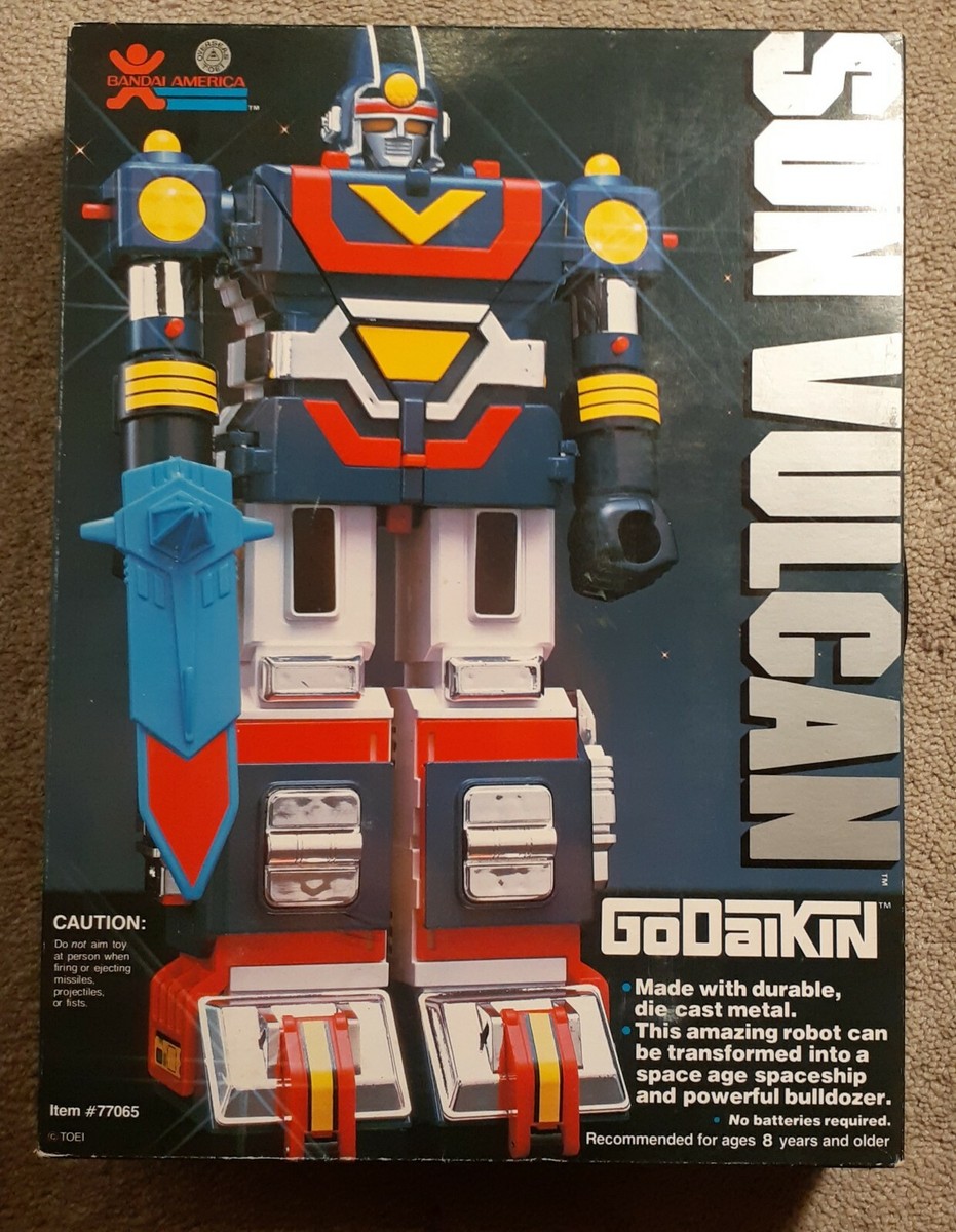 Sun Vulcan Godaikin 1982 Bandai DX Popy GB-32 Robot Figure Sun Vulcan Godaikin 1982 Bandai DX Popy GB-32 Robot Figure