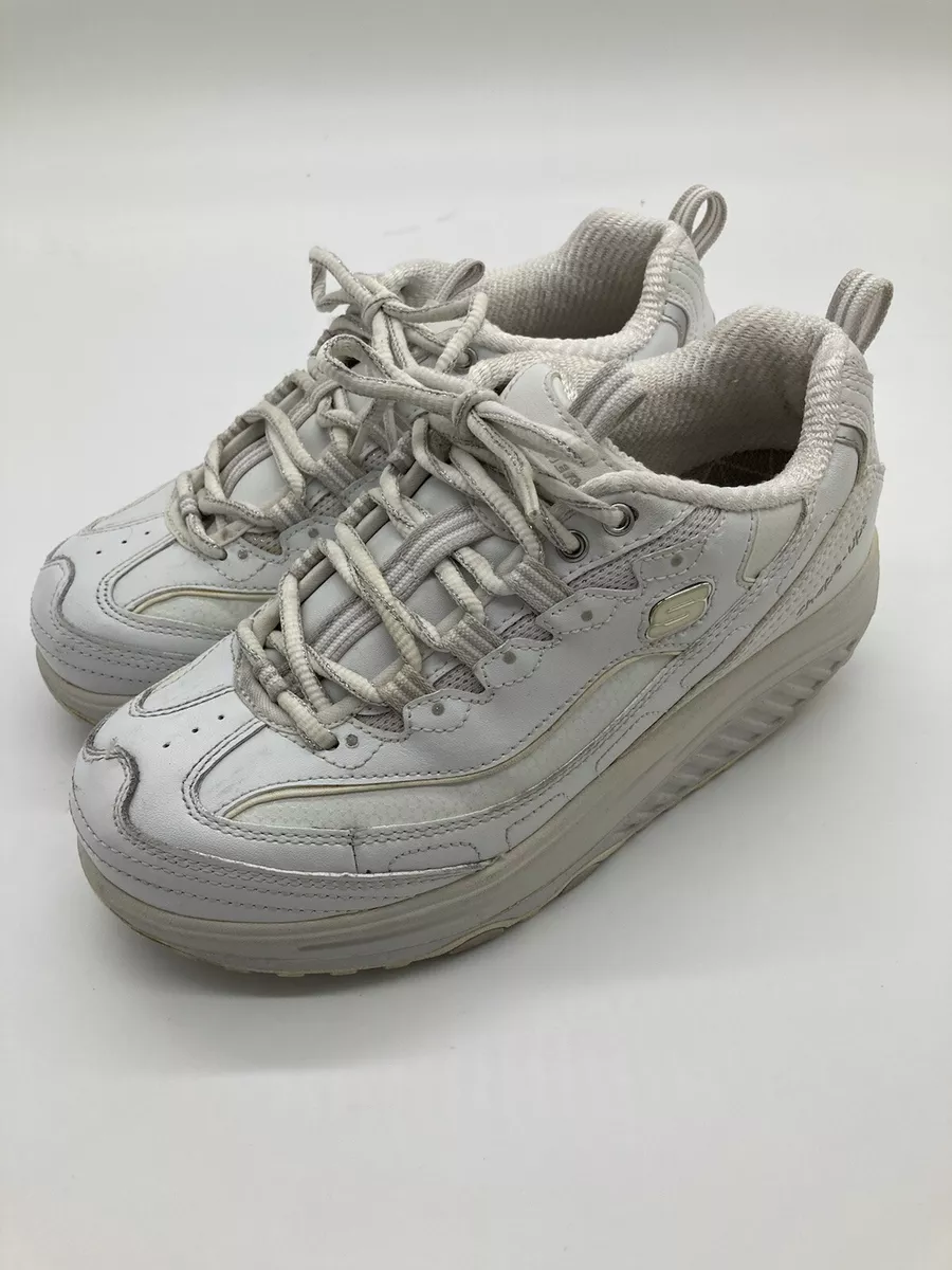 alarm fajance vegne Skechers Women&#039;s Shape Ups White Work Sneakers - 11800WSL - Size 6.5 -  | eBay