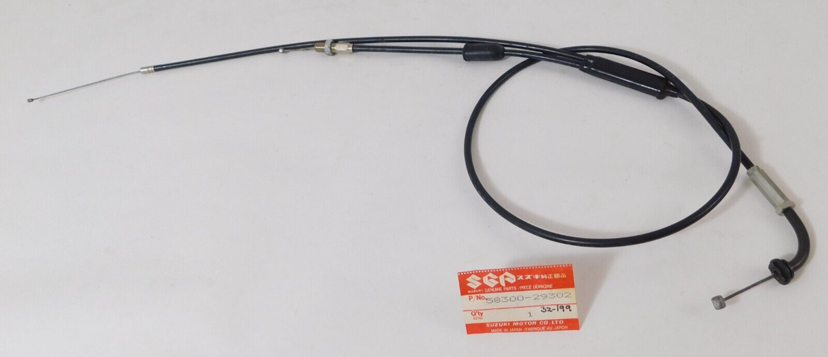 Suzuki Ts185 NOS Throttle Cable OEM 58300-29302 Models 77-79