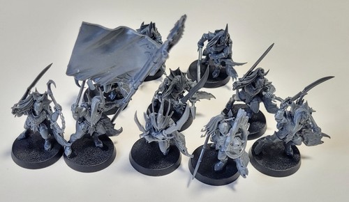 20x BLACK ARK CORSAIRS *Built* Dark Elves Warhammer Old World OOP Elf #2 - Picture 5 of 9