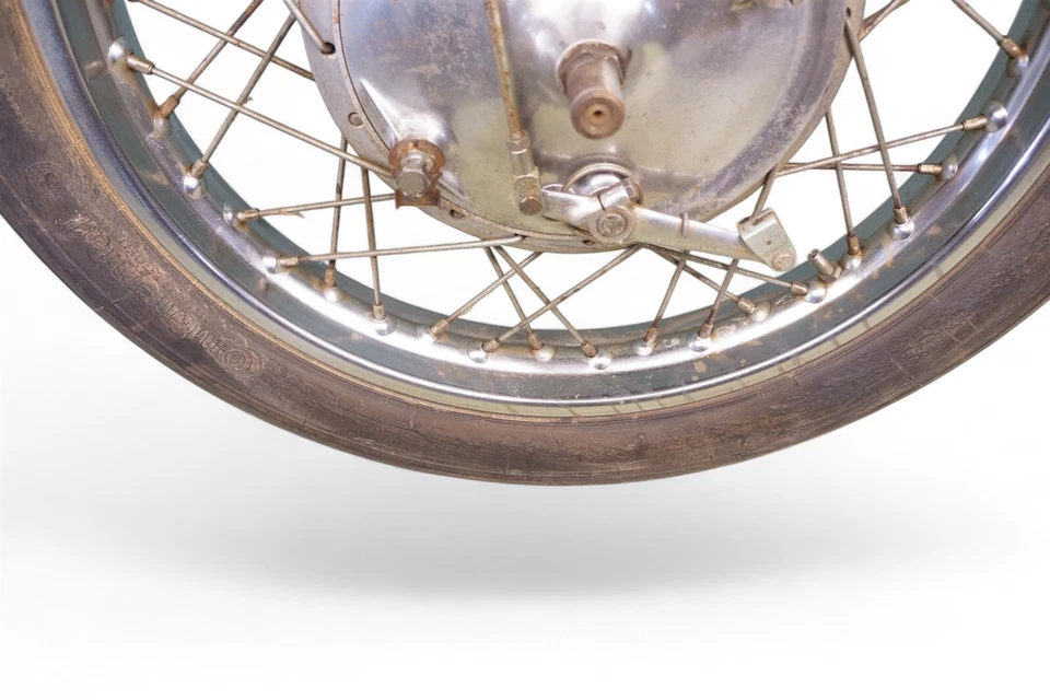 Honda CB77 1967 Superhawk Super Hawk 305 CB 77 *2851 llanta de freno de rueda delantera Foto 2 de 4