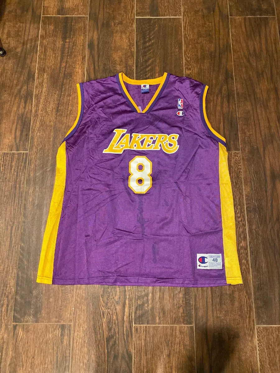 Men's Los Angeles Lakers Kobe Bryant #8 Purple Jersey - Retro