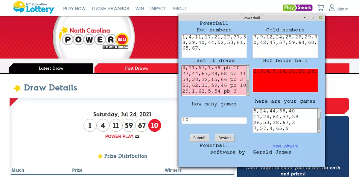 7 lotto numbers deals