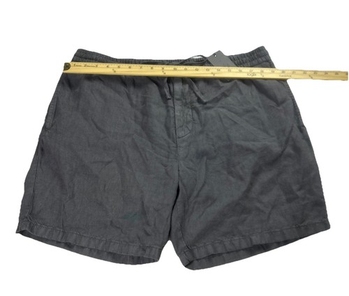 John Varvatos Benson Linen Short In Seal Grey Size 38 Everyday Casuals NWT $168 - Picture 4 of 10