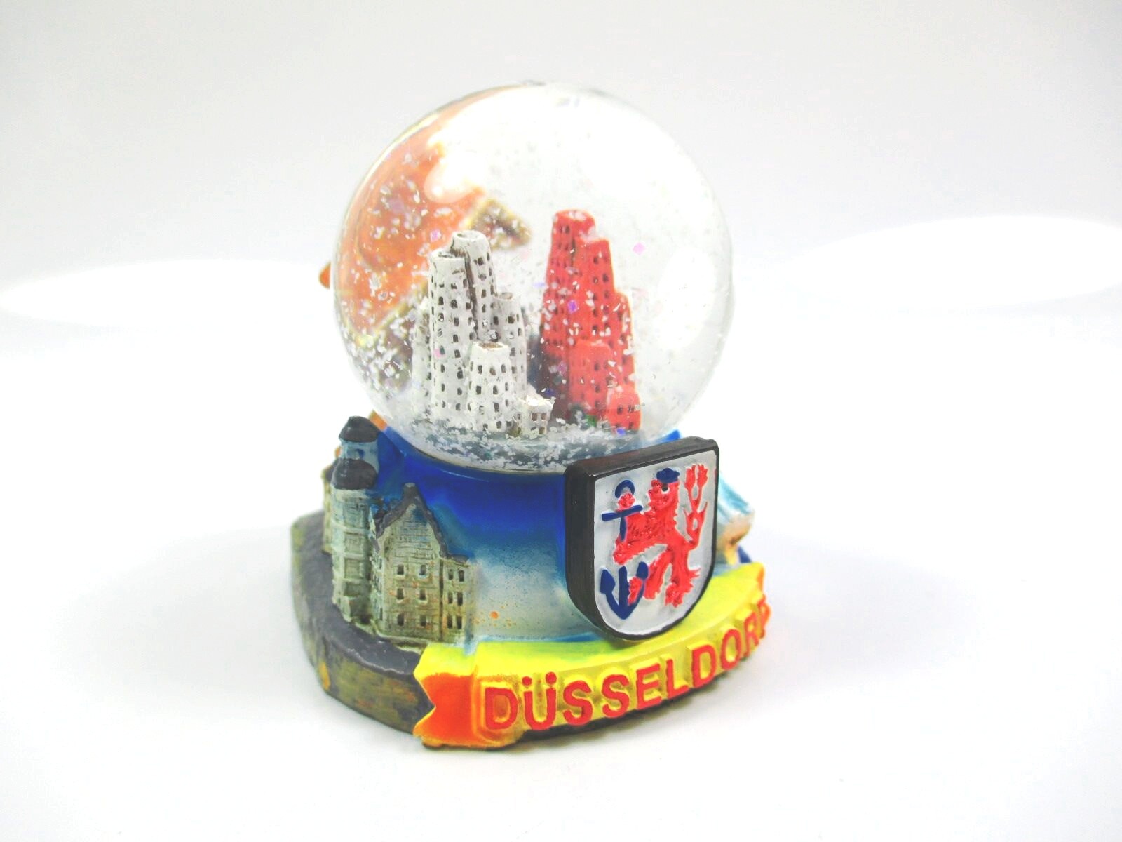 Düsseldorf Hundertwasser snow globe Snowglobe 4.5 cm Germany souvenir