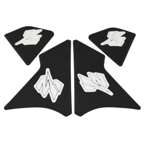 Black Tank Traction Side Pad Grips Protection For YAMAHA YZ125R YZ250R 2015-2021 - Picture 2 of 8