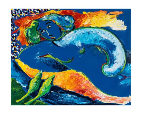 MIMMO GERMANA' - LITOGRAFIA CM. 40 X 50 - Foto 2 di 2