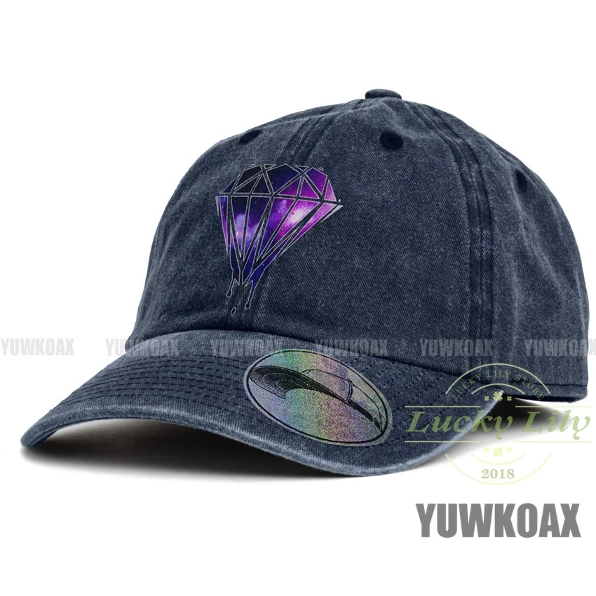 Galaxy Diamond Unisex Baseball Cap Dad Hat Adjustable Denim Hat Snapback Cap  | eBay