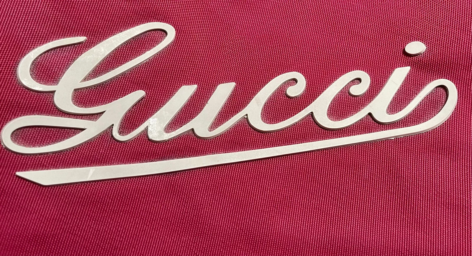 Sac à main/sac de nuit Gucci marine rouge foncé et crème (sac boller)