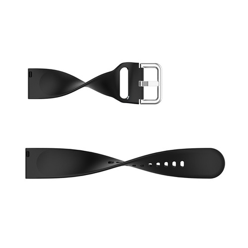 Silicone Soft Smart Watch Strap Smartwatch Belt for Amazfit (Black) - Zdjęcie 11 z 12
