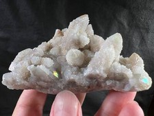 White Angel AURA QUARTZ Crystal Cluster - Spirit Quartz, Crystal Decor, 51967