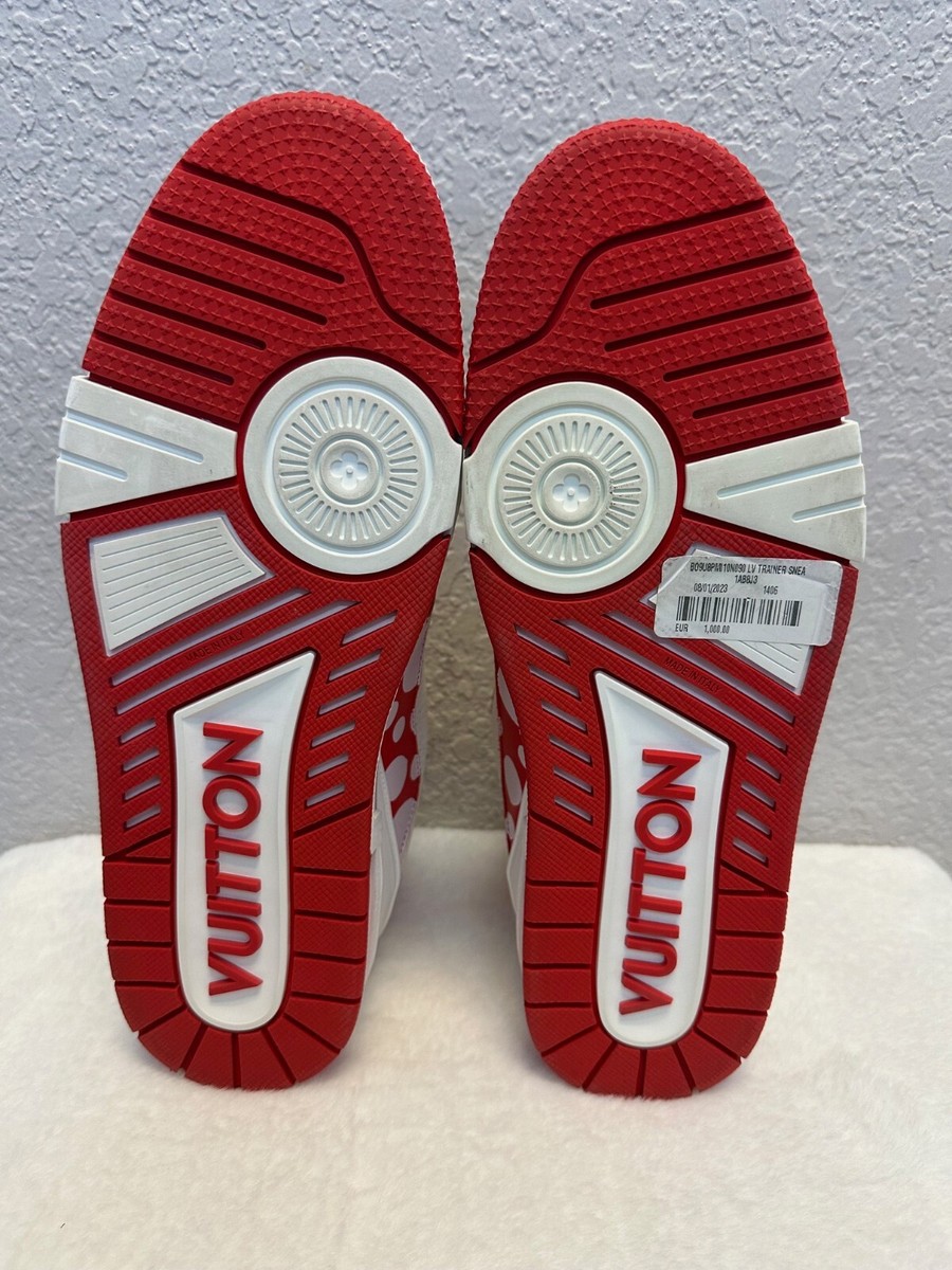 Louis Vuitton X Yayoi Kusama Men's Trainers / Sneakers Red Louis Vuitton X Yayoi Kusama Men's Trainers / Sneakers Red