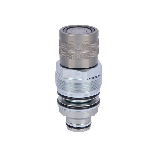 6680018 Female Flat Face Coupler Compatible With Bobcat T200 T250 T300 T320 T450 - Picture 5 of 6