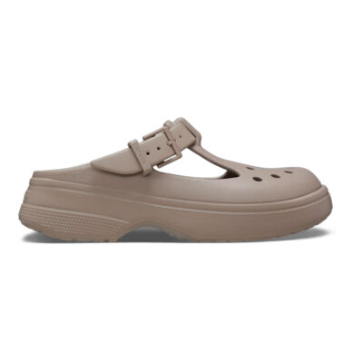 New Womens CROCS CLASSIC MARY JANE CLOG 210581-214 TAUPE US W 5-9