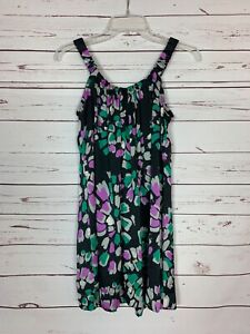 Collective-Concepts-Stitch-Fix-Women-039-s-S-Small-Purple-Black-Sleeveless-Tunic-Top