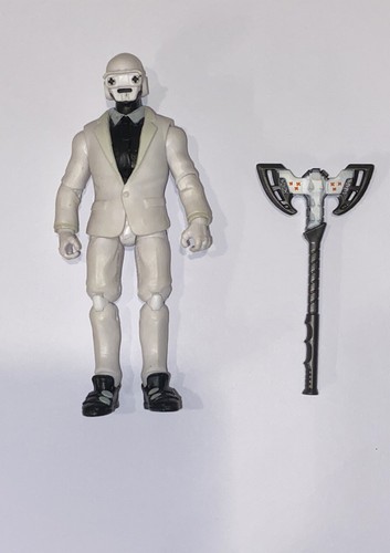4" Fortnite Figure Ghost Henchman With Weapon
