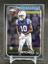 2024 Topps Chrome Adonai Mitchell ROOKIE #210 - Indianapolis Colts
