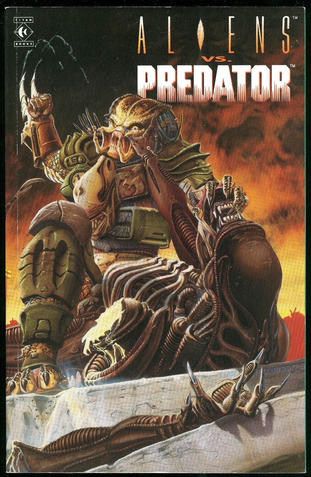 Aliens vs Predator TPB Trade Paperback Phil Norwood Chris Warner art versus 3rd