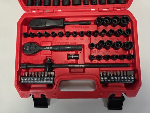 1/4 inch Drive Impact Socket Set 83 Piece,Standard SAE(5/32-9/16 inch) Metric... - Picture 2 of 4