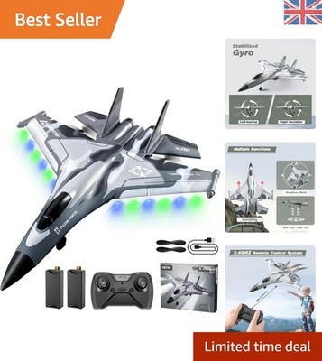 G1 4-Kanal RC Flugzeug mit Licht & Kreiselstabilisator - perfektes Geschenk für Kinder