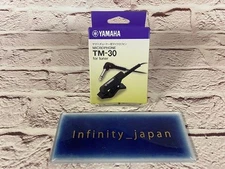 YAMAHA TM-30BK Tuner Microphone easy-to-detach clip-type microphone fast ship