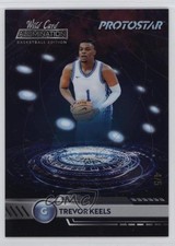 2021-22 Wild Card Alumination Protostar Platinum 4/5 Trevor Keels #PS-9 9hx