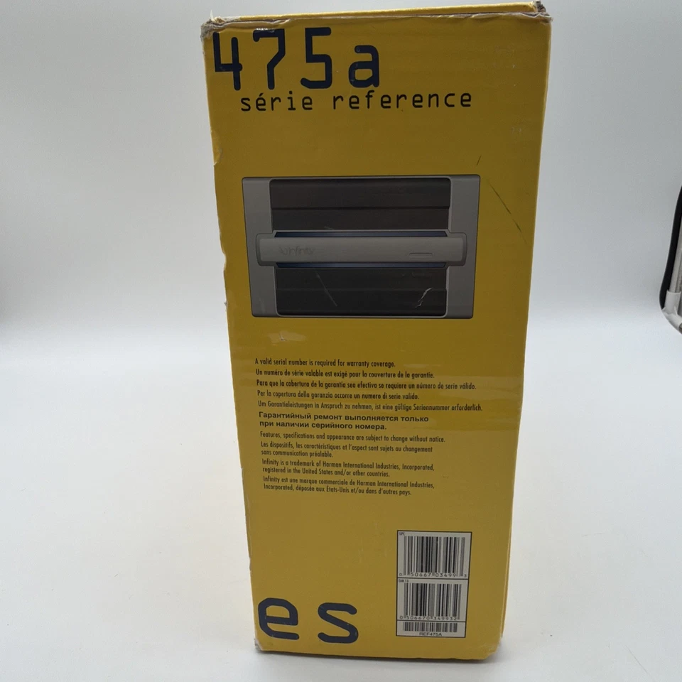 Infinity Reference 5350a amplificador de 5 canales P/N EV0016-22426 475A Foto 2 de 4