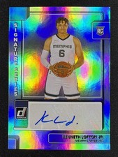 2022-23 Panini Donruss #SS-KLJ Kenneth Lofton Jr. Signature Series Rookie Auto