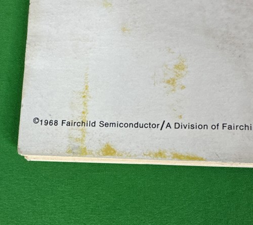 1968 Vintage Fairchild Semiconductor MOS/LSI Integrated Circuits Manual-Catalog - Picture 5 of 7