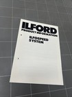 VINTAGE CAMERA BROCHURE OWNERS MANUAL PHOTO PHOTOGRAPHY ILFORD FILM TECH INFO