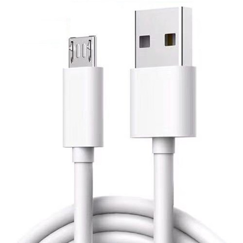 3Ft Micro USB White Charging Cable Charger w/Adapter for Android Samsung LG - Picture 1 of 4