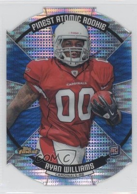 2011 Topps Finest Atomic Rookie Die-Cut Ryan Williams #FAR-RW RC fm0