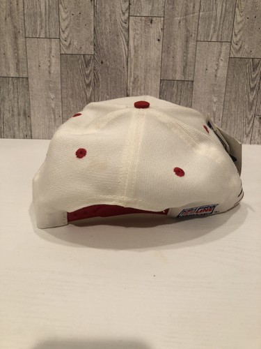 Cappello Berretto Snapback Vintage anni 90 KANSAS CITY CHIEFS Logo Atletico Taglio Diamante NFL - Foto 3 di 8
