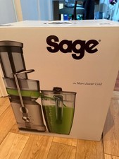 Sage BJE430SIL The Nutri Cold Spin Juicer - Silver. Excellent. With box.