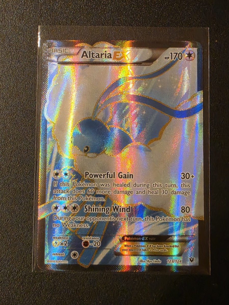 altaria ex pokemon card Altaria EX (Full Art) | XY - Fates Collide | Ultra Rare | 123/124 | NM |  Pokemon