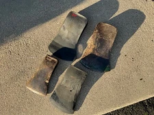 Vintage Single Bit Axe Lot, 4pc Kelly, Plumb & Craftsman, 1.5-3.5lb