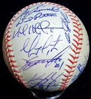 2009 CHICAGO CUBS TEAM (30) KOSUKE FUKUDOME AUTOGRAPHED OML BASEBALL