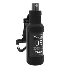 Fine Mist Spray Bottle 50ml Refillable Liquid Container W/ Pump&Hook Easy Carry