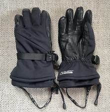 SWANY Polartec Black Leather Lined Gloves - Ladies / Women's Size L