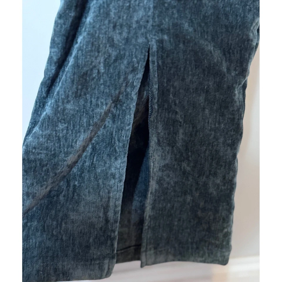 Mono Halter Blanco Abedul Negro Etiqueta Y2K Terciopelo Chenilla 1XL Disco Glam Lujo Foto 4 de 4