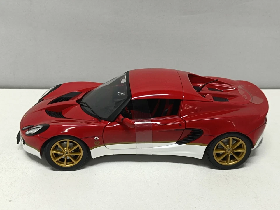 Lotus Elise 111s MKII 2002 Type 49 Red-White Rosso-Bianco - Jadi 1:18 Usato - Immagine 2 di 4