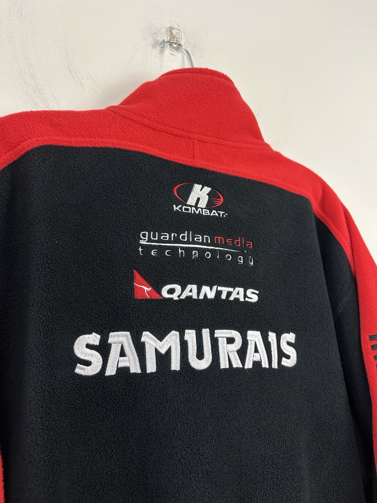 RARE Japan Samurais National AFL Team KOMBAT Fleece Zip Pullover Jumper Size XL image 6