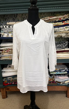 Women's 3/4 Sleeve Chiffon Shirt Tunic Top Blouses