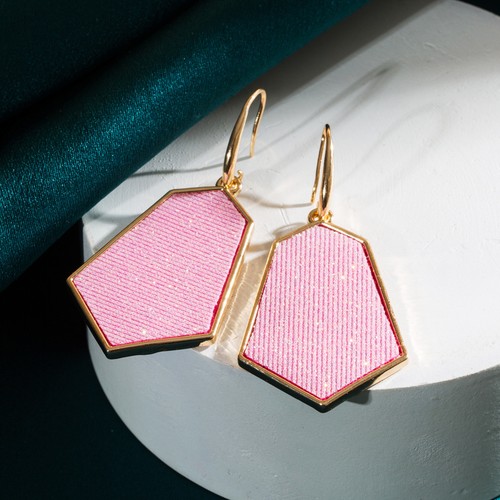 Leather Leather Alloy Exaggerated Fashion Flash Graceful Earrings Exaggerated - Picture 14 of 16